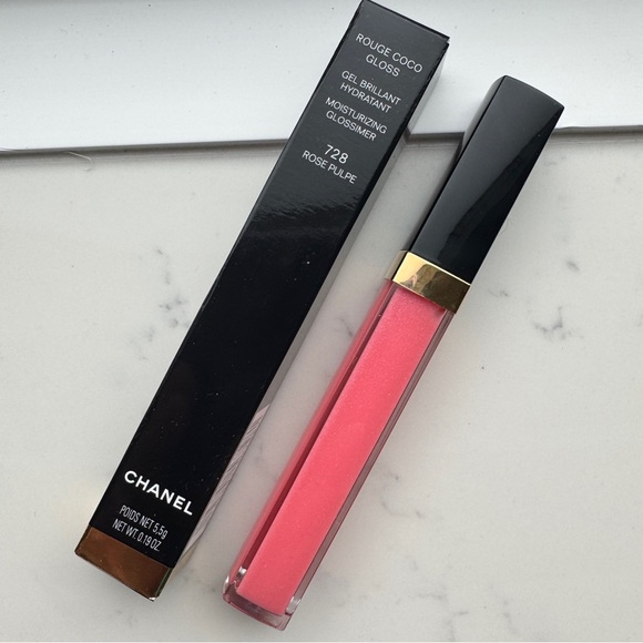 CHANEL rouge coco gloss
728 - ROSE PULPE - Picture 1 of 11